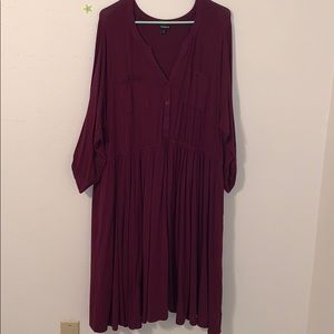 Torrid Shirt Dress With Pockets Size 3